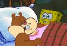 Arenita y Bob Esponja protagonizan el meme viral de marzo mundo