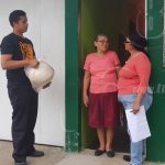 Entregan paquetes alimenticios en San Judas para madres de héroes y mártires nicaragua