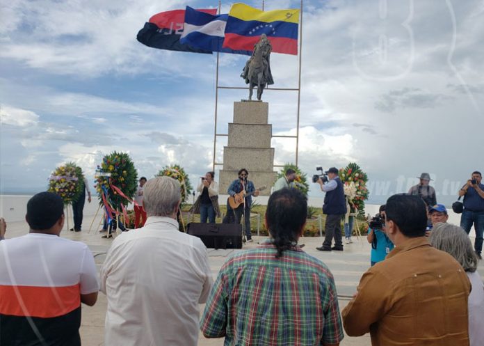bolivar-homenaje-4 nicaragua