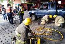 Bomberos de Managua preparados para atender cualquier emergencia nicaragua