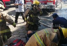 Preparan a bomberos en extinción de incendios y rescate de personas nicaragua