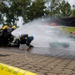 Bomberos Unificados, listos ante emergencias de fugas de gas nicaragua