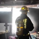 Travesuras de un menor provoca incendio en una vivienda de Managua nicaragua