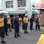 Bomberos de León conmemoran 40 años de fundación del MIGOB nicaragua