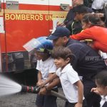 Niños y niñas de Estelí fueron bomberos por un día nicaragua