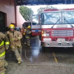 Bomberos realizan ejercicio para atender emergencias en Managua nicaragua