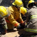 Bomberos realizan ejercicio de rescate en Carretera Nueva a León nicaragua