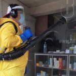 Alcaldía de Bonanza realiza desinfección para prevenir enfermedades nicaragua