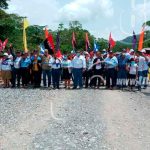 Autoridades regionales inauguran carretera de circunvalación en Bonanza nicaragua