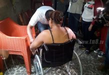 Entrega de sillas de ruedas a personas de la tercera edad en Tipitapa nicaragua