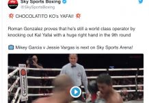 Victoria de Román «Chocolatito» figura en medios británicos nicaragua
