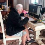 Brasil: A sus 92 años, abuelito toma clases en línea para ser arquitecto brasil