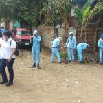 Barrio Sol de Libertad recibe a brigadistas para jornada de fumigación nicaragua