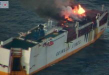 Alerta en Francia por hundimiento de buque con materiales peligrosos francia