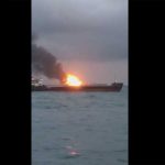 Diez muertos por incendio de dos barcos en Crimea rusia