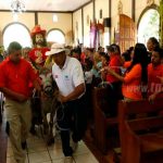 Ometepe: procesión de la burrita, entrada triunfal de Jesús a Jerusalén nicaragua