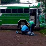 Trágica muerte de hombre bajo las llantas de un bus en Managua nicaragua