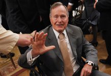 Bush padre vuelve a ingresar al hospital estados unidos