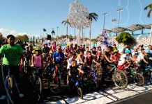 ALMA convierte la Avenida Bolívar en Circuito Cerrado de ciclismo nicaragua