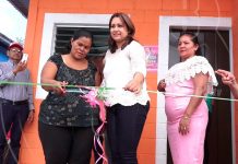 Gobierno realiza la inauguración de 15 viviendas en Boaco familias