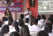 Granada: Jóvenes participan en cine foro sobre el legado del General Sandino legado