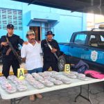 Policía Nacional incauta 30 paquetes de marihuana a sujeto en Villanueva -Chinandega nicaragua
