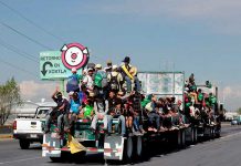 Caravana migrante llega a Guadalajara, punto intermedio hacia Estados Unidos mexico