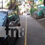 Cambio de calles marginales a asfaltadas en comarca Santo Domingo nicaragua