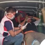 Motociclista lesionado al impactar contra vehículo en Chontales nicaragua