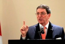 Canciller cubano advierte que se peligra la paz y la dignidad humana canciller