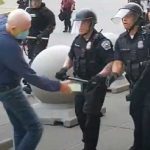 Trump dice que caída de anciano empujado por policía fue un montaje estados unidos