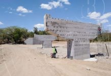 67% de avance en proyecto de Puente Rodeo Grande en Somotillo nicaragua