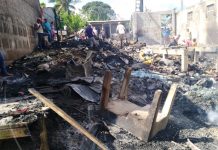 Respaldan a familia afectada por incendio en casa de Nueva Guinea nicaragua