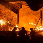 Fuertes vientos avivan incendios en California nicaragua