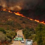 Más de 200 personas evacuadas por un nuevo fuego en California estados unidos