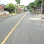 Estrenan calles nuevas en el barrio Hilario Sánchez, Managua nicaragua