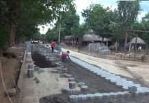 Obras de adoquinado llevan progreso a Villa El Carmen nicaragua