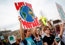 Protestan en Estados Unidos contra el cambio climatico estados unidos