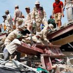 Siete personas detenidas por colapso de edificio en Camboya camboya