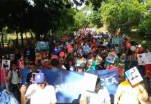Nandaimeños marchan para exigir justicia nicaragua