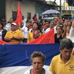 Familias de Jalapa caminan por la reivindicación de sus derechos nicaragua