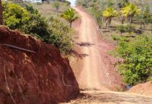 Inauguran en Nueva Guinea un kilómetro de camino en colonia Diriangén nicaragua