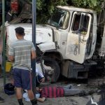 Camión recolector de basura se estrella en una casa de Managua nicaragua
