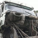 Conductor de rastra pierde el control en la cuesta La Kukamonga nicaragua