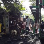 Accidente de camiones en la cuesta La Ponzoña, Río Blanco nicaragua