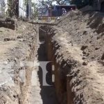 Alcaldía supervisa proyecto de alcantarillado en el anexo del Bo. La Primavera nicaragua