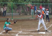 Autoridades de Villa El Carmen inauguran campo de béisbol nicaragua