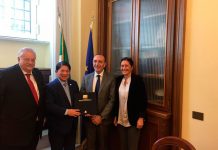 Denis Moncada; provechoso encuentro con parlamentarios italianos nicaragua