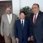 Canciller de Nicaragua en reunión con embajadores de Panamá nicaragua