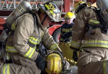 Bomberos realizan ejercicio para atender emergencias nicaragua